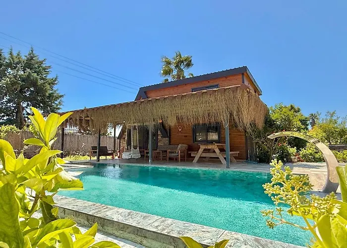 Villa With Hot Pool In Marmaris